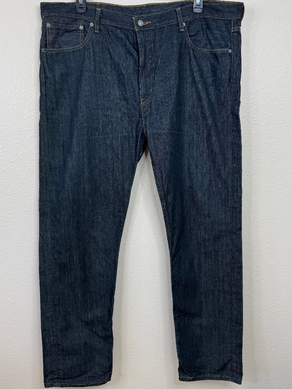 Levi's 508 Jeans Mens 42x32 Regular Taper Dark Wash Blue Denim 100% Cotton